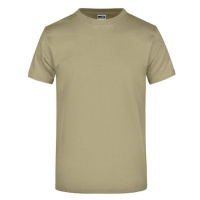 James&Nicholson Unisex triko JN002 Khaki