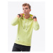 Pánská mikina Ombre Hoodie B979 Lime