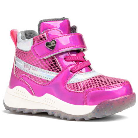 Dívčí kotníkové zimní boty WOJTYLKO Slapton pink