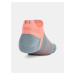 Sada dvou párů ponožek v bílé a šedé barvě Under Armour UA AD Run Lite 2pk NS Tab