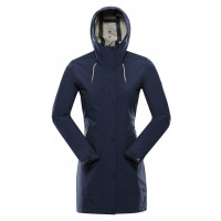 Alpine Pro Perfeta Women's Waterproof Coat with PTX Membrane Mood Indigo Outdorová bunda