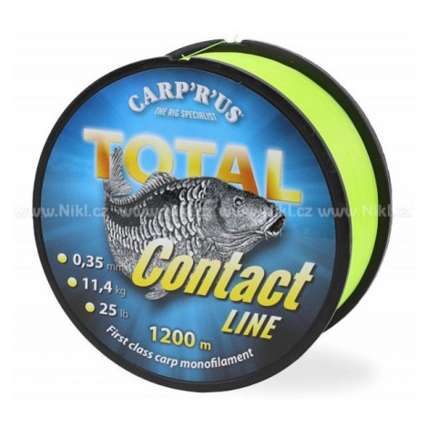 Carp´R´Us Vlasec Total Contact Line Yellow 1200m - 0,30mm Carp ´R´ Us