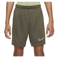 Nike DRI-FIT ACADEMY21 Chlapecké fotbalové šortky, khaki, velikost