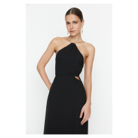 Trendyol Black Detailed Evening Dress
