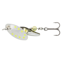 Savage gear třpytka sticklebait spinner green silver ayu - 1 4,5 g