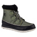 Sorel EXPLORER CARNIVAL Dámská zimní obuv, tmavě zelená, velikost 36.5