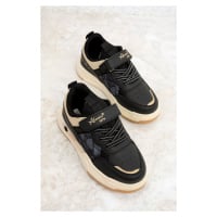 Soho Black-Beige Kids Sneaker 19644