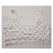 Dámský Crop Top Meméme Polka Dot Chamomile Barva: Bílá