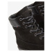 Černé pánské kotníkové kožené boty Tommy Jeans