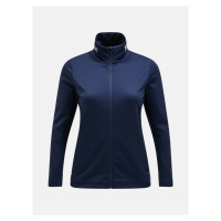 Mikina peak performance w rider tech zip jacket modrá