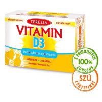 Vitamin D3 1000 IU TEREZIA 30 kapslí