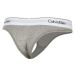Calvin Klein MODERN COTTON-BRAZILIAN Dámské kalhotky, šedá, velikost