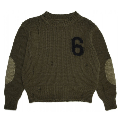 Svetr mm6 knitwear černá