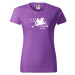 DOBRÝ TRIKO Vtipné dámské tričko s potiskem Co se stane na vodě Barva: Světlá khaki