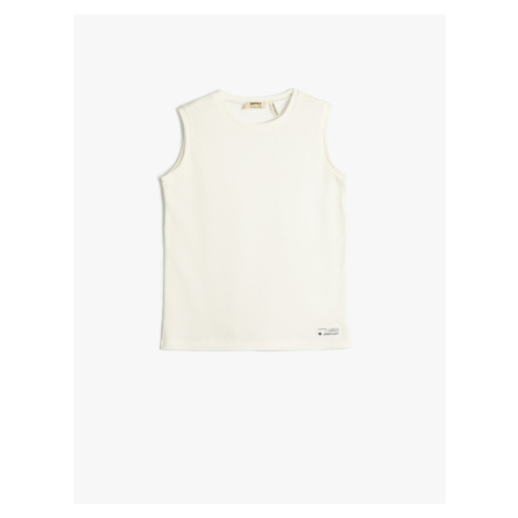 Koton Basic Singlets Crew Neck Corduroy Cotton