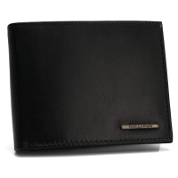 Luxusní pánská kožená peněženka Siklo, černá