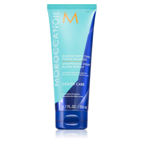 Moroccanoil Color Care fialový tónovací šampon pro blond vlasy 200 ml