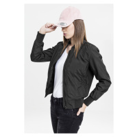 Dámská bomber bunda // Urban classics Ladies Light Bomber Jacket black