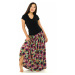 Himalife Maxi sukně s kapsami Lanai- barevná