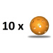 Florbalový míček TRIX IFF - pomerančový - 10 ks