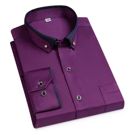 Luxusní pánská košile s kontrastními detaily JFC FASHION