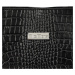 Kožená kufříková kabelka MiaMore 01-011 COCO černá