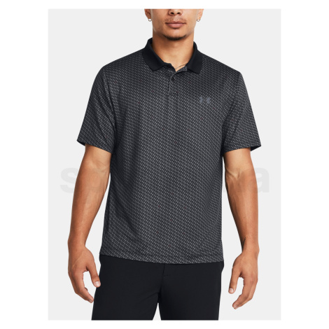 Tričko Under Armour UA Perf 3.0 Printed Polo-BLK