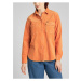 Oranžová dámská manšestrová košile Lee Sandy