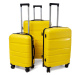 Rogal Žlutý prémiový skořepinový kufr "Royal" - M (35l), L (65l), XL (100l)