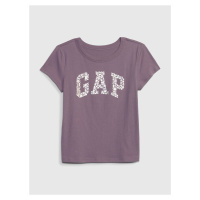 Fialové holčičí tričko Gap