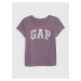 Fialové holčičí tričko Gap