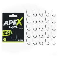 Ridgemonkey háčky ape-x curve barbed bulk pack 25 ks - 6