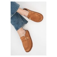 Soho Tan Suede Women's Slippers 19847