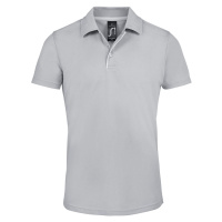 SOĽS Performer Men Pánské funkční polo triko SL01180 Pure grey