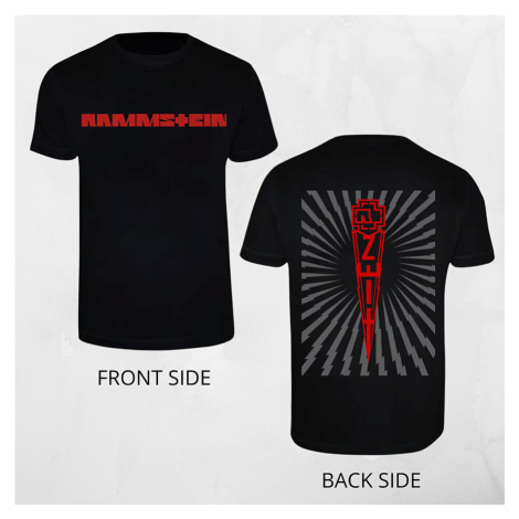 Rammstein tričko, Zeit BP Black, pánské