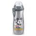 NUK First Choice Mickey Mouse dětská láhev 36m+ Grey 450 ml