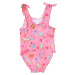 Růžové jednodílné plavky Disney Baby Minnie Mouse Růžová