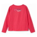 Dětská bavlněná košile s dlouhým rukávem Desigual růžová barva