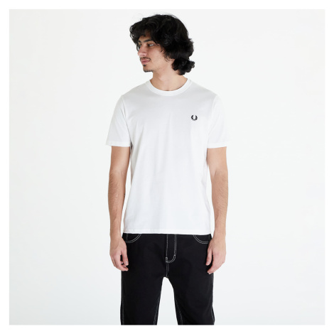 FRED PERRY Crew Neck Tee Snow White