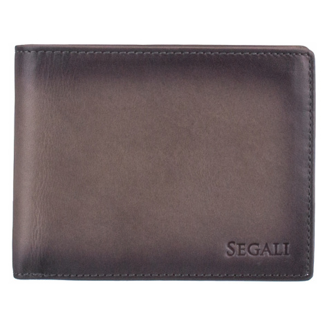 SEGALI, SEGALI Peněženka p. SEGALI 938.83.030 šedá