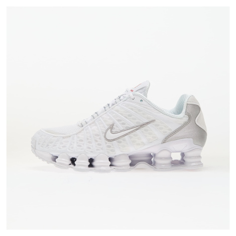 Tenisky Nike Shox TL White/ White-Metallic Silver-Max Orange