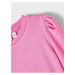 Růžové holčičí tričko s dlouhým rukávem name it Lilde