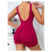 Bodycon overal s ramínky