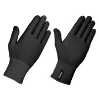 Pánské zimní cyklo rukavice Merino Liner černá