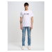 Big Star Man's T-shirt_ss T-shirt 150045 Cream-101