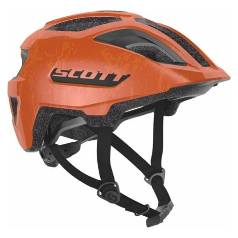 Scott Jr Spunto Plus Ocher Orange Cyklistická helma