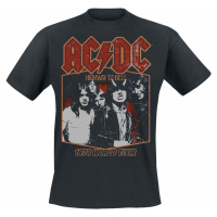 AC/DC Highway To Hell Tour '79 Tričko černá