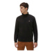 Dickies Sweat Oakport Quarter Zip - Black Černá