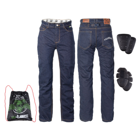 W-TEC Resoluto Pánské moto jeansy modrá