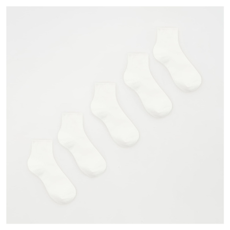 Reserved - Ponožky 5 pack - Bílá